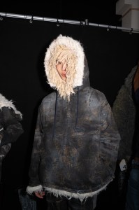Backstage at Diesel Fall 2024 Ready-to-Wear Collection at Milan Fashion Week