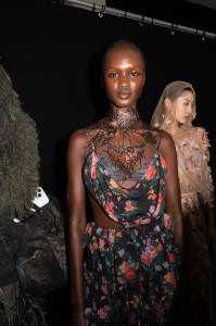 Backstage at Diesel Fall 2024 Ready-to-Wear Collection at Milan Fashion Week