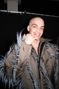 Backstage at Diesel Fall 2024 Ready-to-Wear Collection at Milan Fashion Week