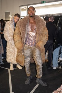 Backstage at Diesel Fall 2024 Ready-to-Wear Collection at Milan Fashion Week