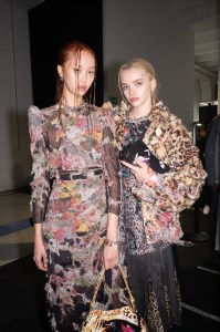 Backstage at Diesel Fall 2024 Ready-to-Wear Collection at Milan Fashion Week