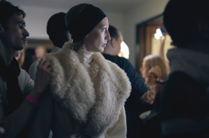 Backstage at Conner Ives Fall 2024 Ready-to-Wear Collection at London Fashion Week