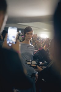 Backstage at Conner Ives Fall 2024 Ready-to-Wear Collection at London Fashion Week