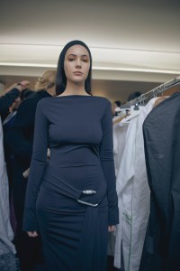 Backstage at Conner Ives Fall 2024 Ready-to-Wear Collection at London Fashion Week