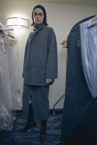 Backstage at Conner Ives Fall 2024 Ready-to-Wear Collection at London Fashion Week