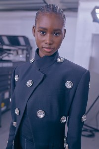 Backstage at David Koma Fall 2024 Ready-to-Wear Collection at London Fashion Week