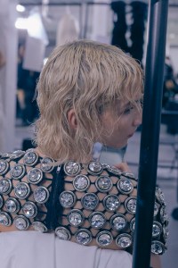 Backstage at David Koma Fall 2024 Ready-to-Wear Collection at London Fashion Week