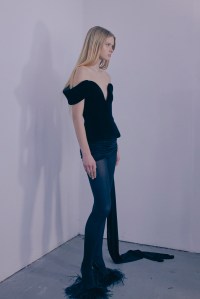 Backstage at David Koma Fall 2024 Ready-to-Wear Collection at London Fashion Week