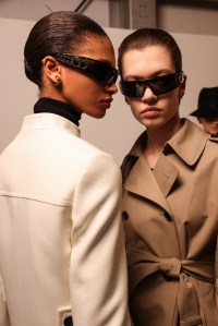 Backstage at Dior Fall 2024 Ready-to-Wear Collection at Paris Fashion Week