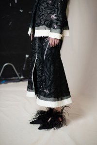 Backstage at Erdem Fall 2024 Ready-to-Wear Collection at London Fashion Week