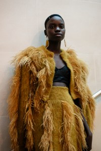 Backstage at Erdem Fall 2024 Ready-to-Wear Collection at London Fashion Week