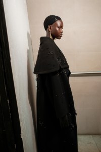 Backstage at Erdem Fall 2024 Ready-to-Wear Collection at London Fashion Week