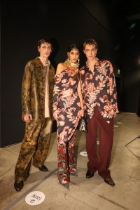Backstage at Etro Fall 2024 Ready-to-Wear Collection at Milan Fashion Week