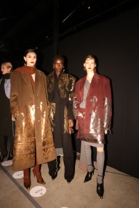 Backstage at Etro Fall 2024 Ready-to-Wear