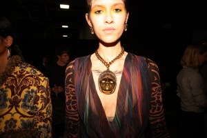 Backstage at Etro Fall 2024 Ready-to-Wear Collection at Milan Fashion Week