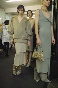 Backstage at KNWLS Fall 2024 Ready-to-Wear Collection at London Fashion Week
