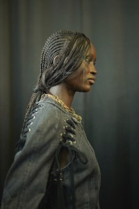 Backstage at KNWLS Fall 2024 Ready-to-Wear Collection at London Fashion Week