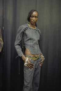 Backstage at KNWLS Fall 2024 Ready-to-Wear Collection at London Fashion Week