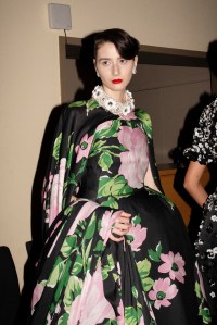 Backstage at Richard Quinn Fall 2024 Ready-to-Wear Collection at London Fashion Week