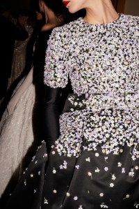 Backstage at Richard Quinn Fall 2024 Ready-to-Wear Collection at London Fashion Week