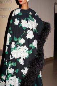 Backstage at Richard Quinn Fall 2024 Ready-to-Wear Collection at London Fashion Week