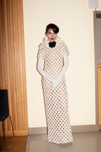 Backstage at Richard Quinn Fall 2024 Ready-to-Wear Collection at London Fashion Week
