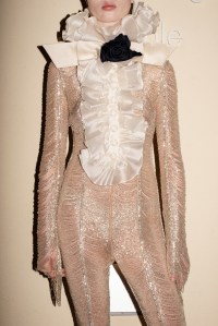 Backstage at Richard Quinn Fall 2024 Ready-to-Wear Collection at London Fashion Week