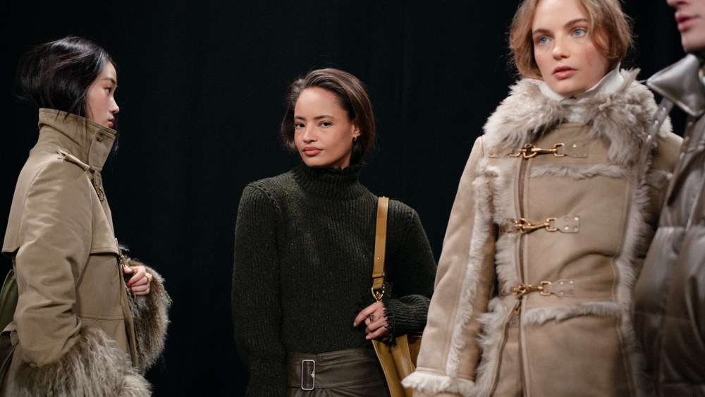 Backstage at Burberry Fall 2024 Ready-to-Wear Collection at London Fashion Week