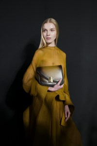 Backstage at Ferragamo Fall 2024 Ready-to-Wear Collection at Milan Fashion Week