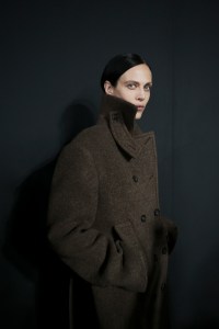 Backstage at Ferragamo Fall 2024 Ready-to-Wear Collection at Milan Fashion Week