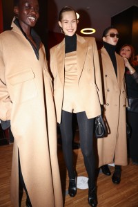 Backstage at Max Mara Fall 2024 Ready-to-Wear Collection at Mlan Fashion Week