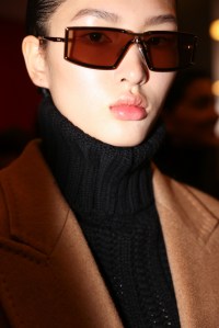 Backstage at Max Mara Fall 2024 Ready-to-Wear Collection at Mlan Fashion Week