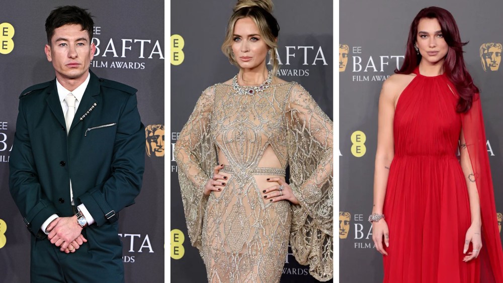 Barry Keoghan attends the EE BAFTA Film Awards 2024 at The Royal Festival Hall on February 18, 2024 in London, England. , dua lipa, emily blunt, bafta awards red carpet 2024 photos, barry keoghan