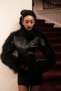 Backstage at the Christian Cowan fall 2024 ready-to-wear show at New York Fashion Week