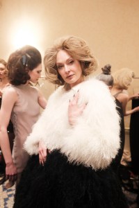Backstage at the Christian Cowan fall 2024 ready-to-wear show at New York Fashion Week