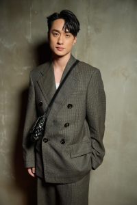 Terrance Lau at the Bottega Veneta Fall 2024 ready-to-wear show.