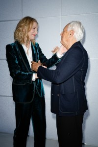 Cate Blanchett and Giorgio Armani