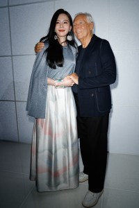 Liu Shishi and Giorgio Armani