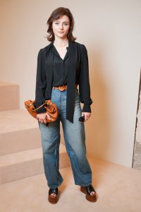 Thomasin McKenzie at Paris Fashion Week