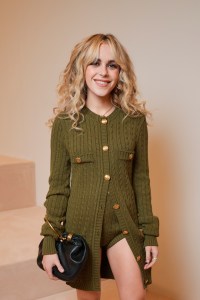 Kiernan Shipka at Paris Fashion Week