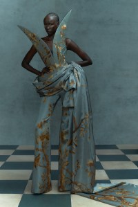 Harris Reed fall 2024 ready-to-wear collection at London Fashion Week.