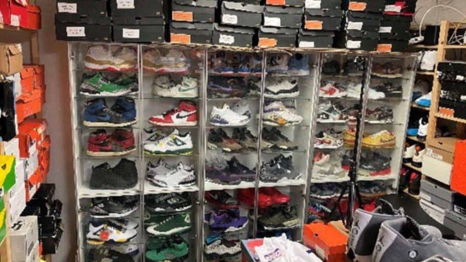 LAPD discovered a warehouse in Hawthorne, Calif. filled with thousands of stolen Nike products.