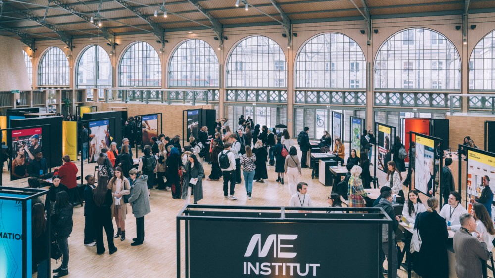 A view of the “You and ME” recruitment fair in Paris.
