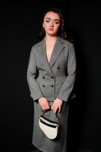 Maisie Williams at the Dior Fall 2024 ready-to-wear show