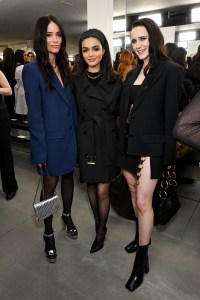 Abigail Spencer, Rachel Zegler and Rachel Brosnahan at Michael Kors RTW Fall 2024