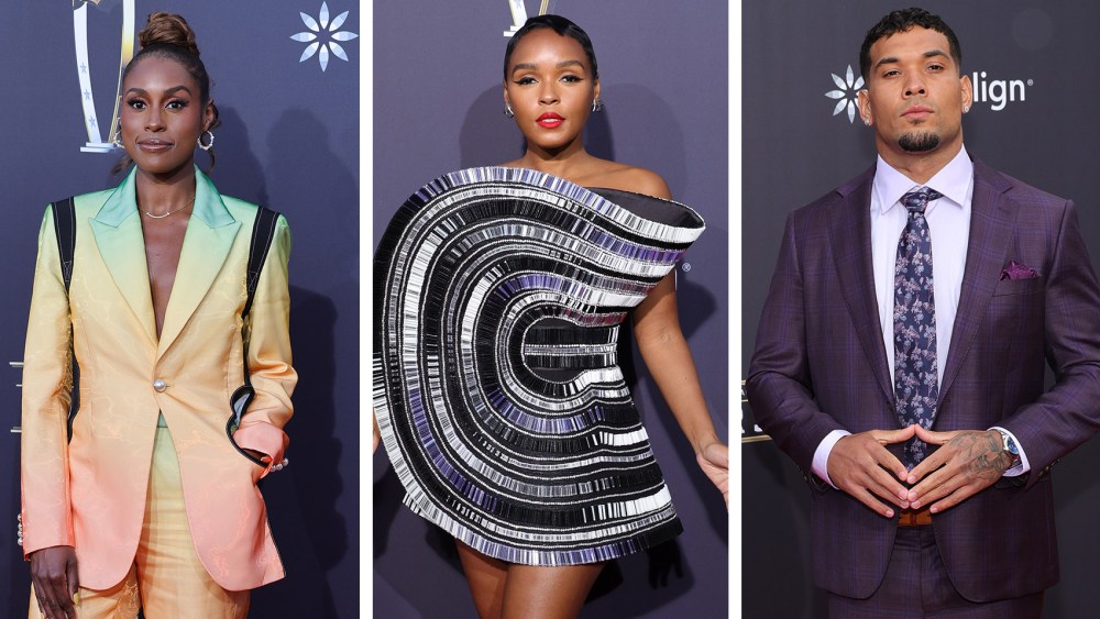 issa rae, janelle monae, on the red carpet at the 3th Annual NFL Honors at Resorts World Theatre on Feb. 8, 2024 in Las Vegas