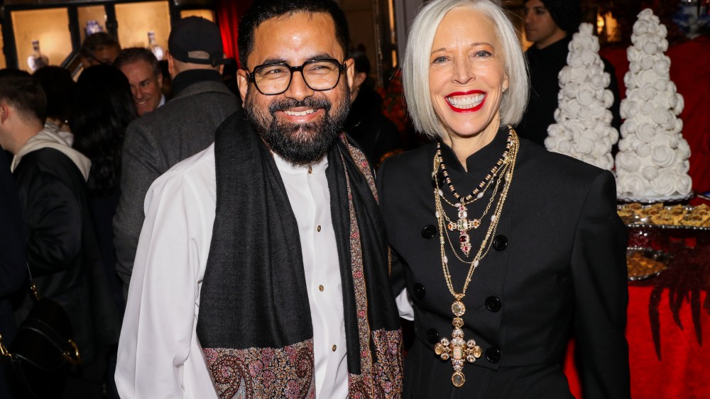 Sabyasachi Mukherjee and Linda Fargo.