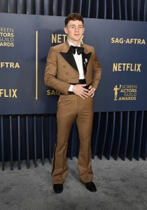 Chris Perfetti at the 30th Annual Screen Actors Guild Awards held at the Shrine Auditorium and Expo Hall on February 24, 2024 in Los Angeles, California.