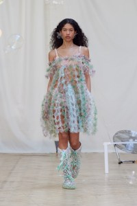 Susan Fang Fall 2024 Ready-to-Wear Collection at London Fashion Week