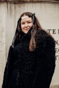 Street style at London Fashion Week Fall 2024